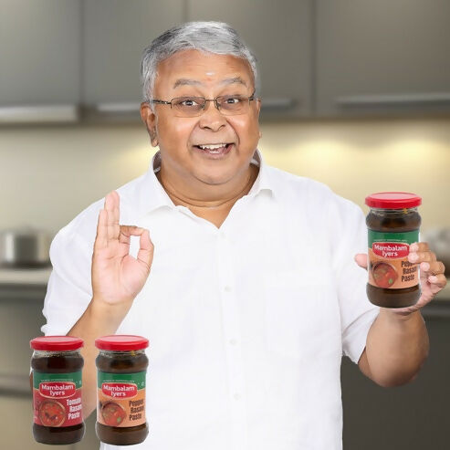 Mambalam Iyers Tomato Rasam & Pepper Rasam Paste Combo | Grocsy