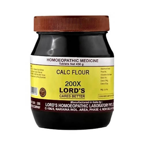 Lord's Homeopathy Calc Flour Biochemic Tablets | Grocsy