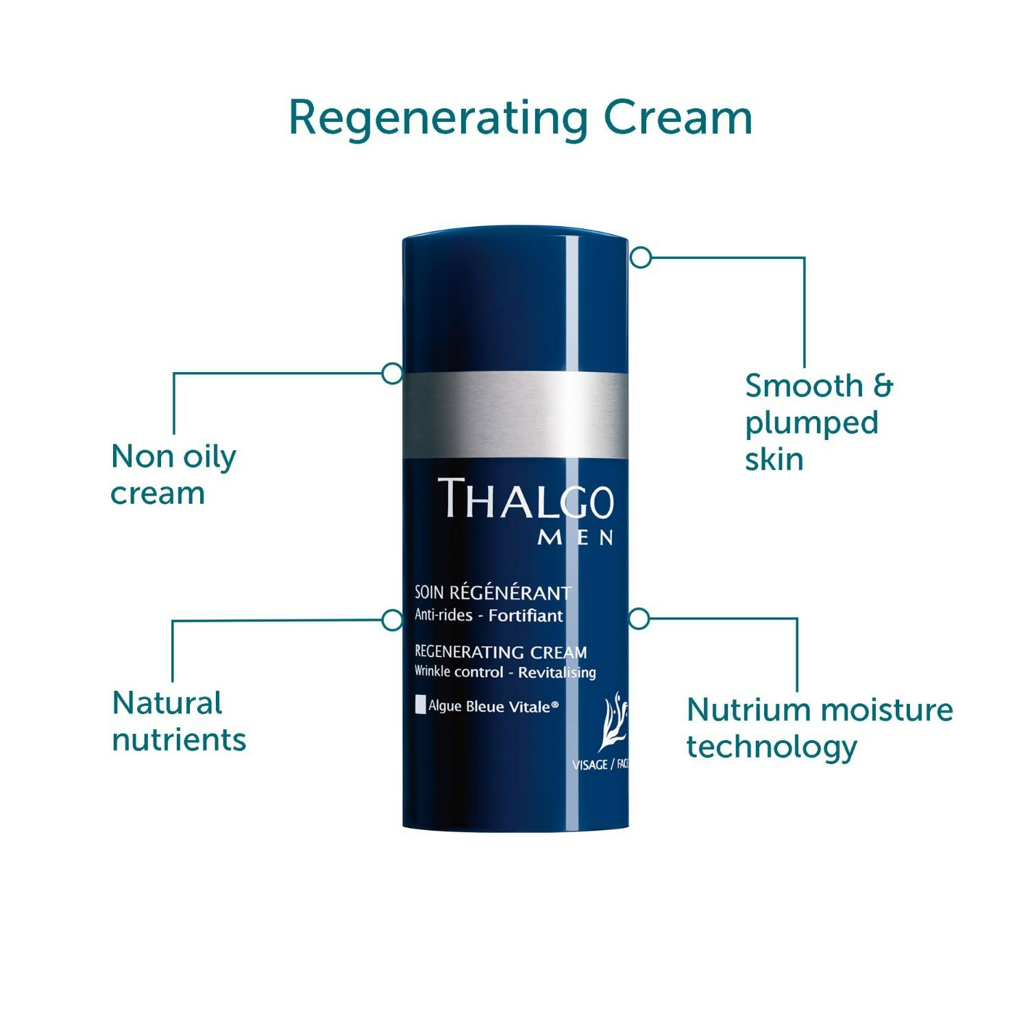 Thalgo Regenerating Cream - Deep Hydration and Anti-Aging Face Cream | Grocsy