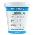 Myfitness All Natural Unsweetened Peanut Butter Crunchy