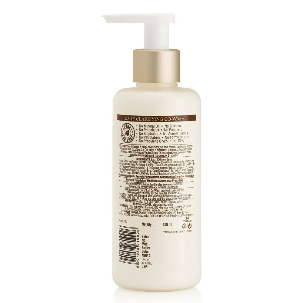 Coco Soul Curl Cult Daily Clarifying Co-Wash | Grocsy