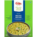 Gits Ready Meals Heat & Eat Methi Matar | Grocsy