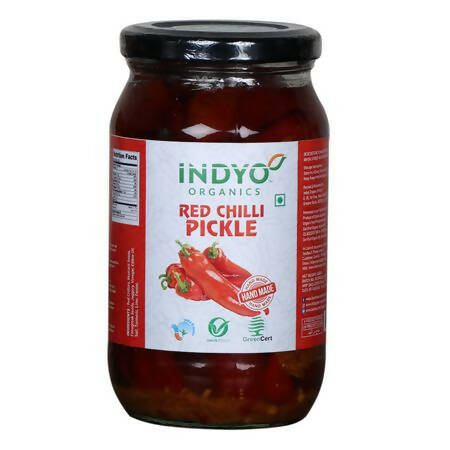 Indyo Organics Red Chilli Pickle | Grocsy