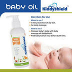 Kiddyshield Baby Massage Oil (Age 0-12 Years) | Grocsy