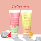 Glamveda Strawberry Exfoliating Face Wash | Grocsy