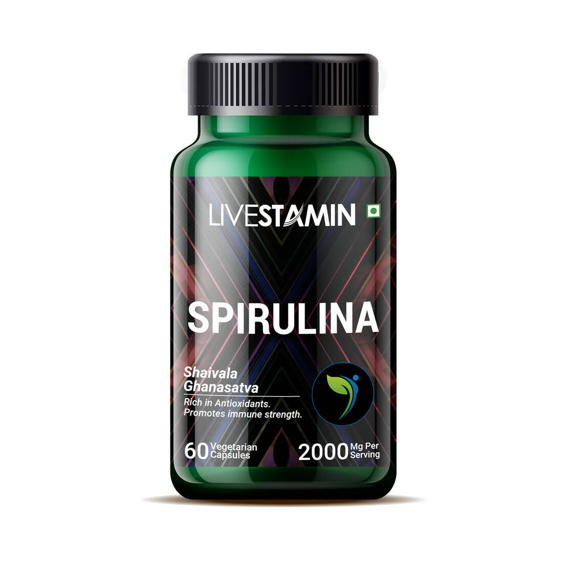 Livestamin Spirulina Capsules | Grocsy