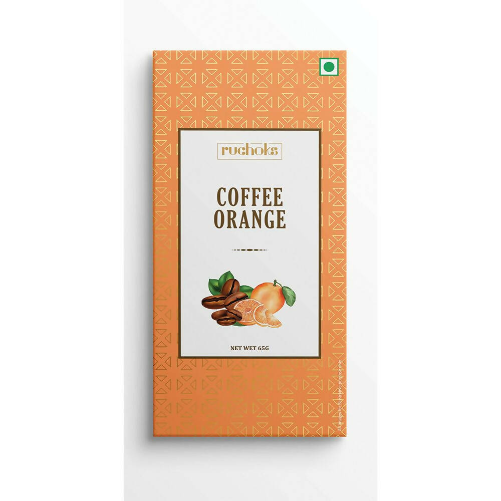 Dibha Ruchoks Valentines Special Coffee Orange Chocolate Bars | Grocsy