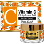 St.Botanica Vitamin C, E & Hyaluronic Acid Brightening Face Scrub | Grocsy