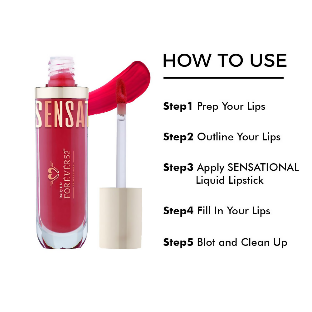 Daily Life Forever52 Sensational Lip Liquid Lipstick - SSL005 | Grocsy