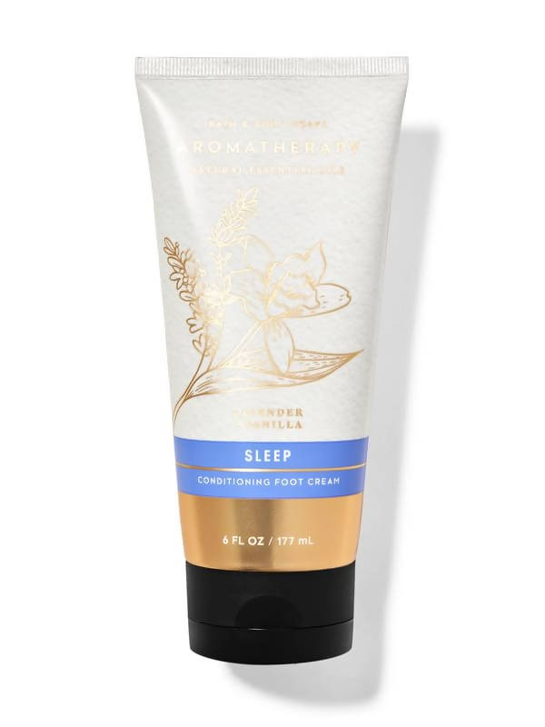 Bath & Body Works Lavender Vanilla Sleep Conditioning Foot Care | Grocsy