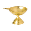 Spillbox Gold-Toned Brass Big Diya Pooja Essential | Grocsy