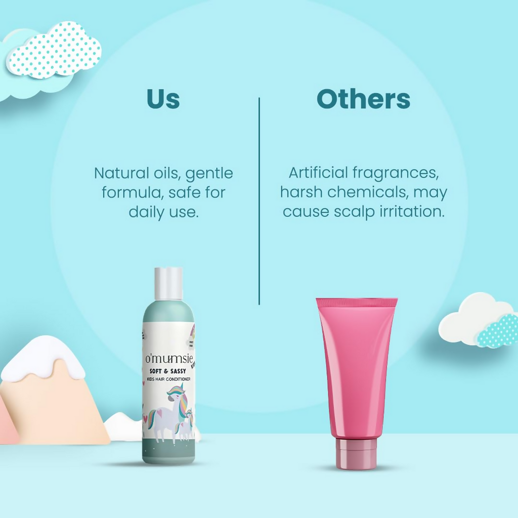 O'Mumsie Soft & Sassy Kids Hair Conditioner | Grocsy