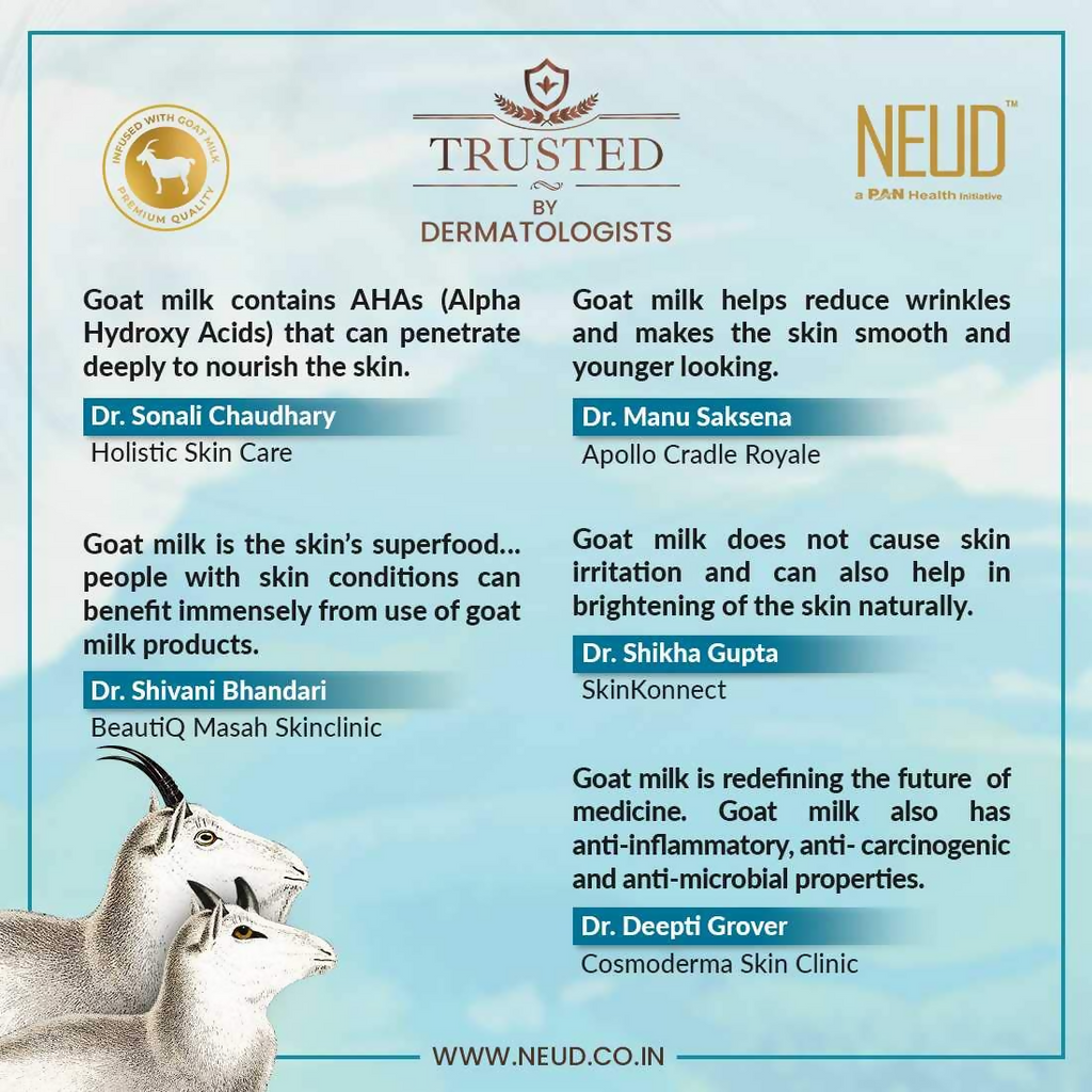 Neud Goat Milk Premium Moisturizing Body Lotion | Grocsy