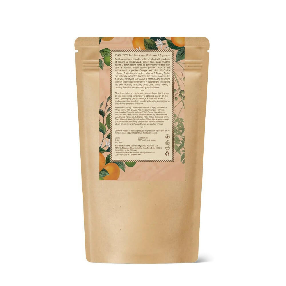 Ohria Ayurveda Tej Vardak Body Ubtan | Grocsy