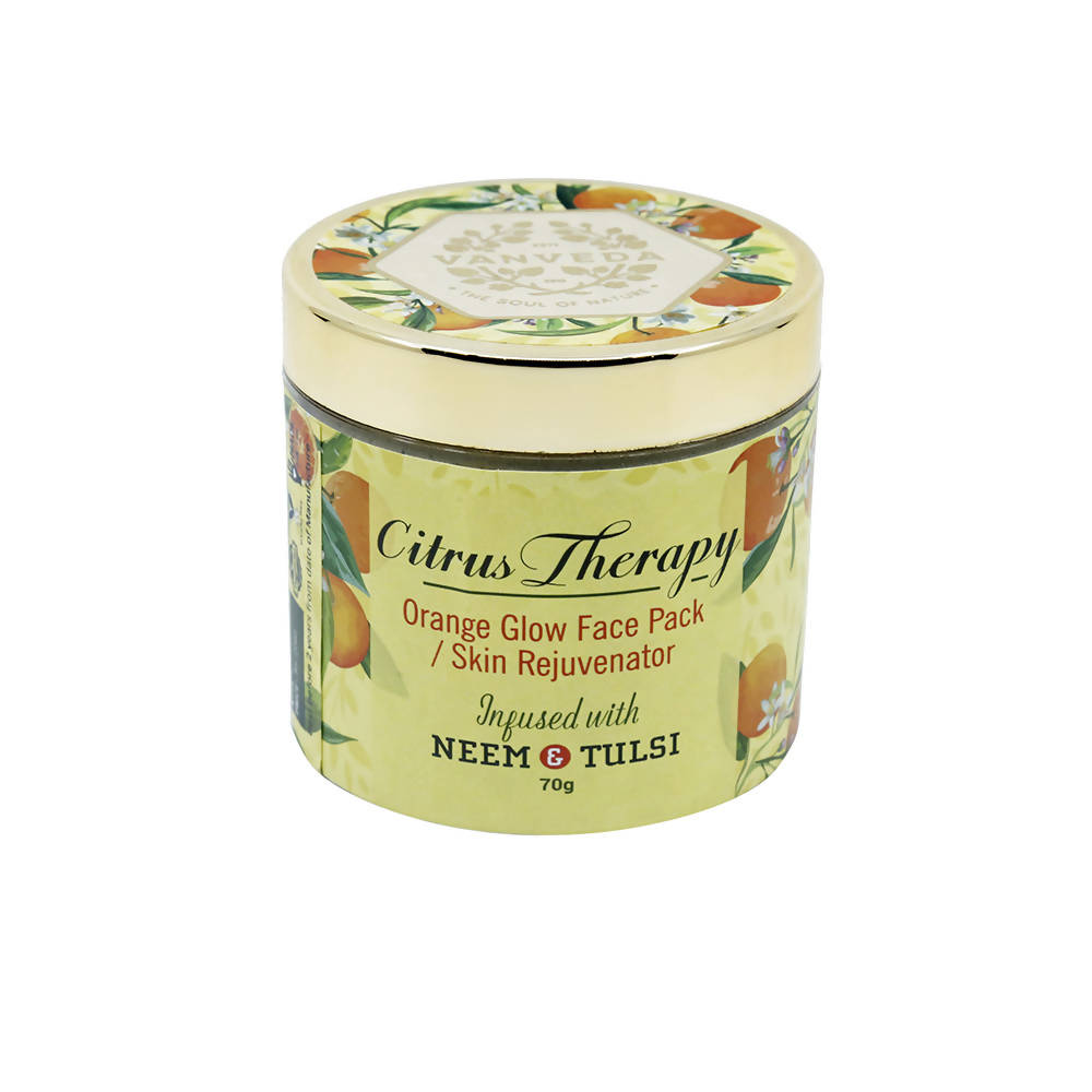 Vanveda Citrus Orange Glow Face Pack | Grocsy