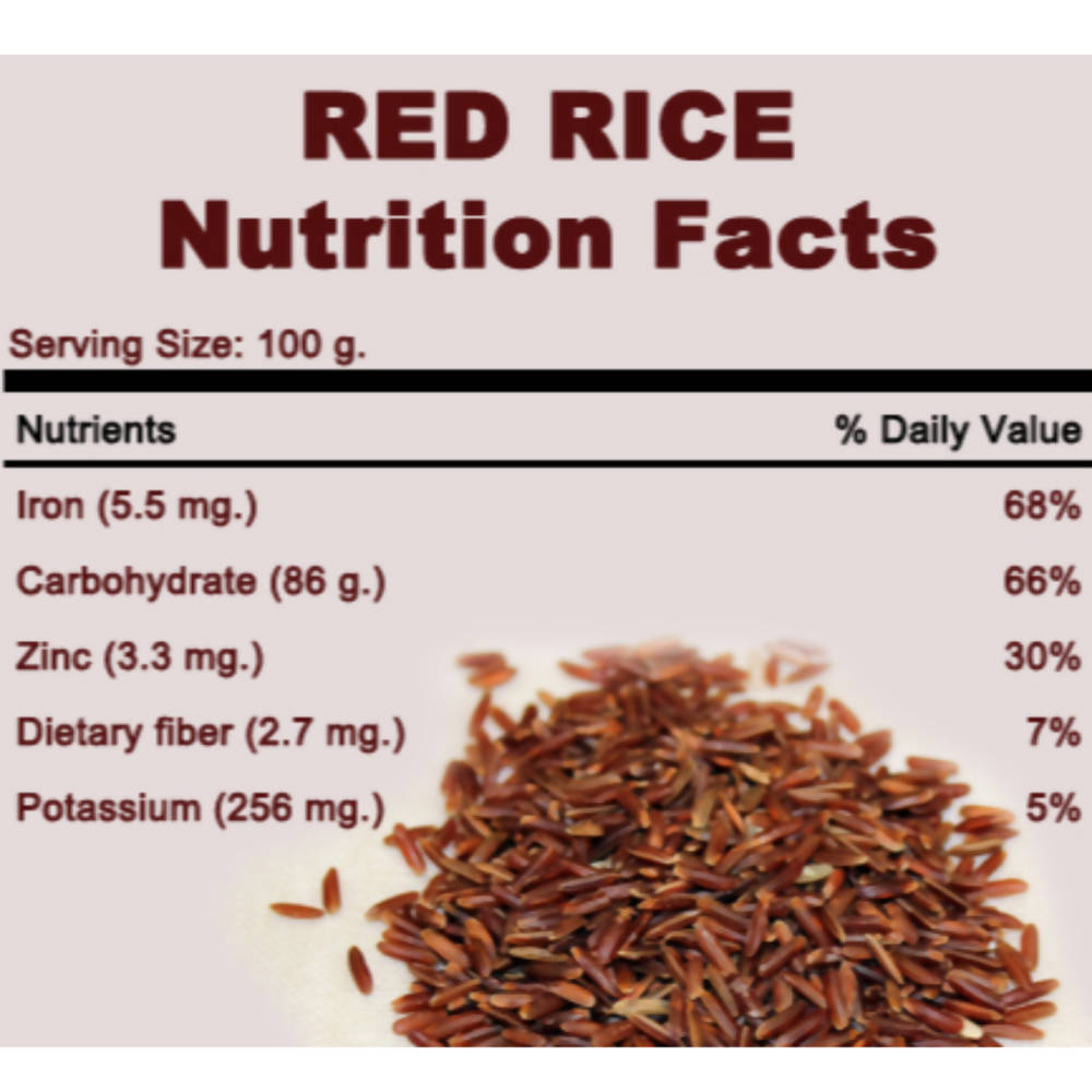 Freshon Red Rice Organic | Grocsy