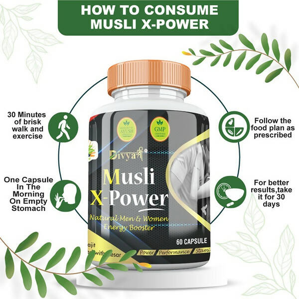 Divya Shree Musli X- Power Capsules | Grocsy