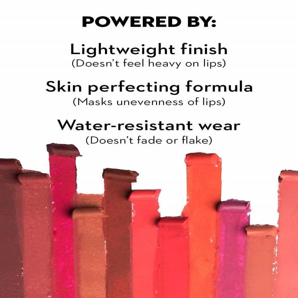 Sugar Nothing Else Matter Longwear Lipstick - Red Herring (Raspberry Pink, Reddish Pink) | Grocsy