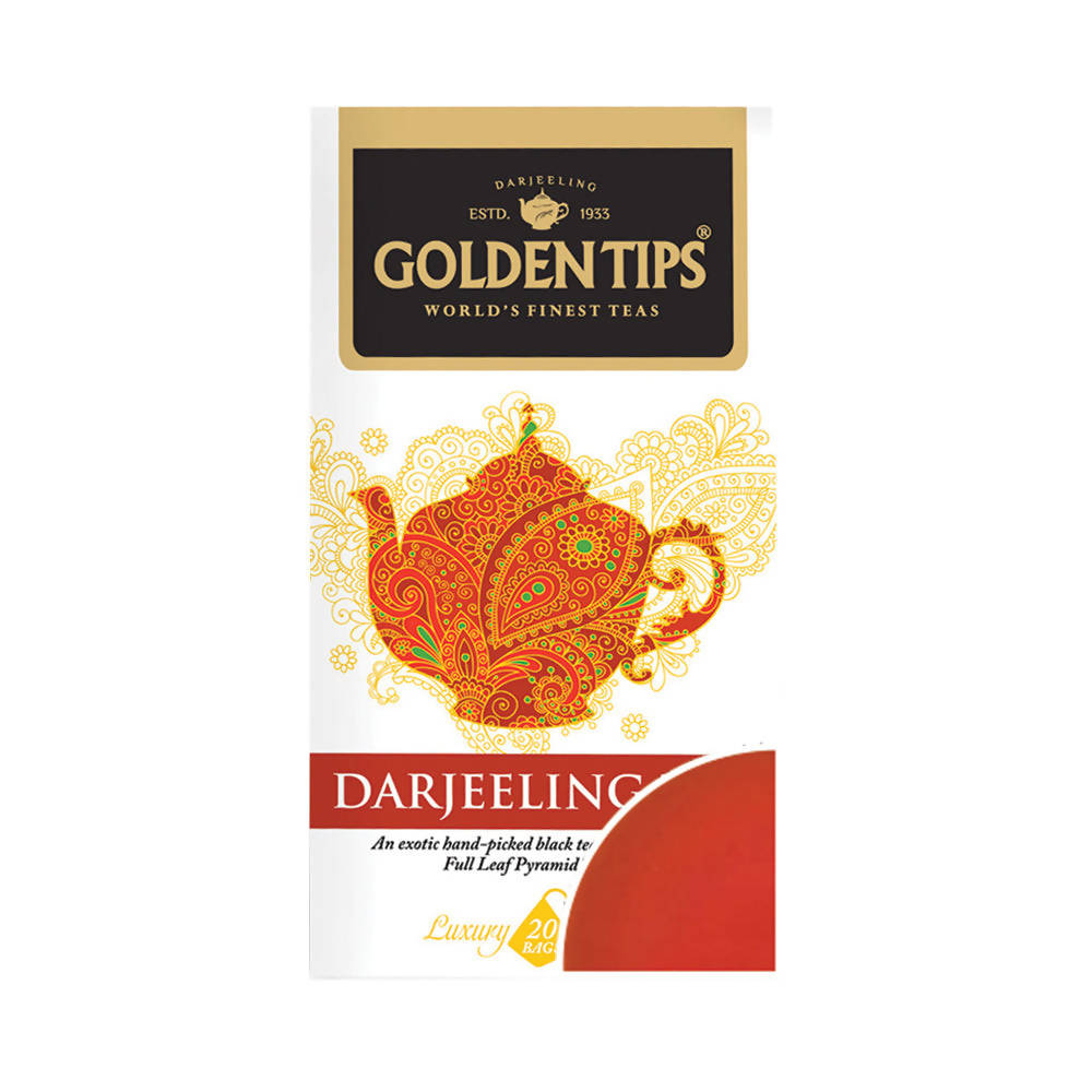 Golden Tips Full Leaf Pyramid - Tea Bags | Grocsy