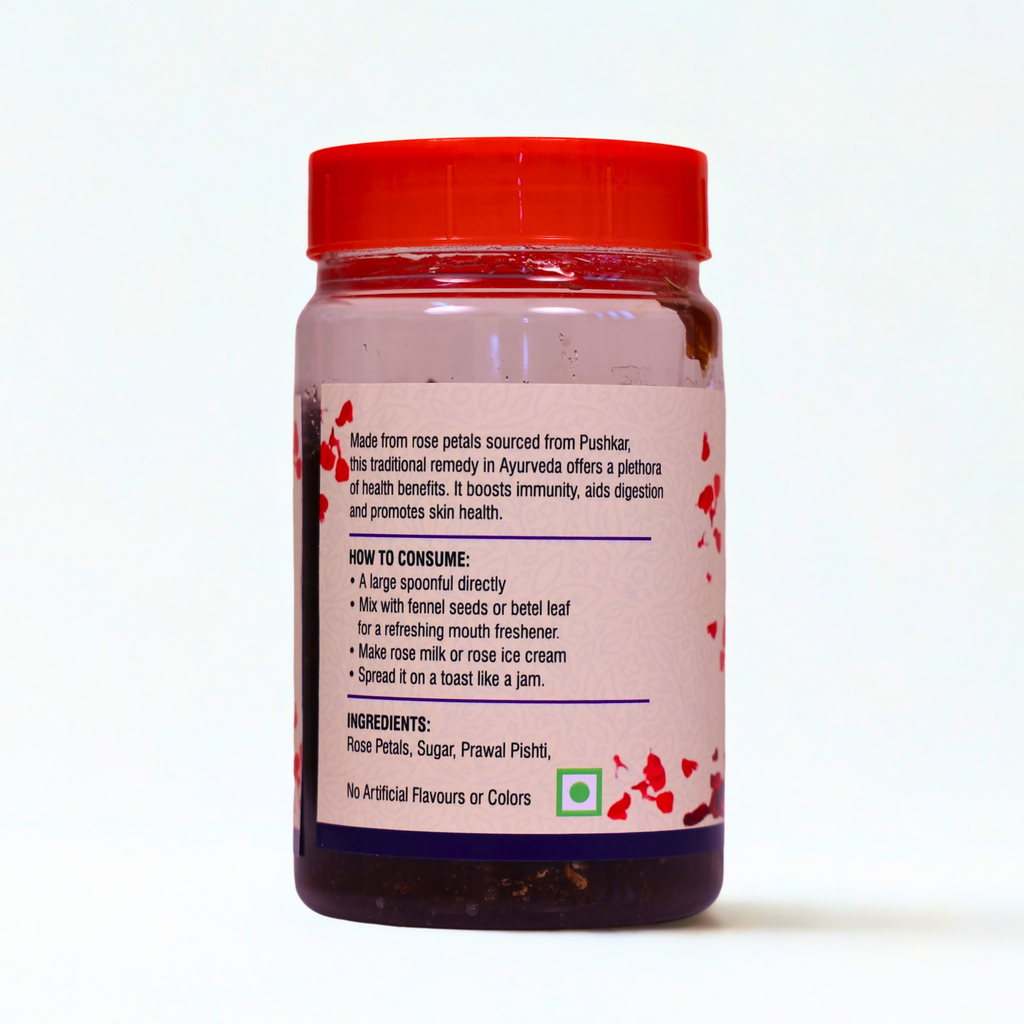 Amrita Gulkand - Premium Rose Petal Preserve | Grocsy