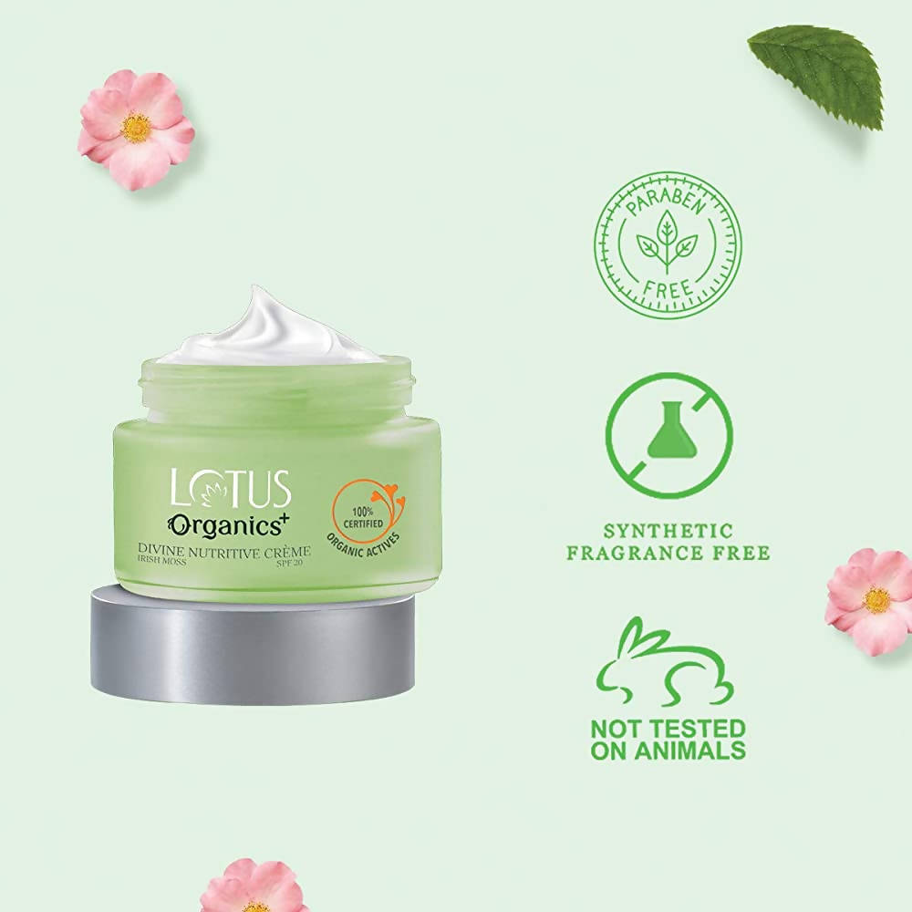 Lotus Organics+ Divine Nutritive Creme SPF 20 | Grocsy