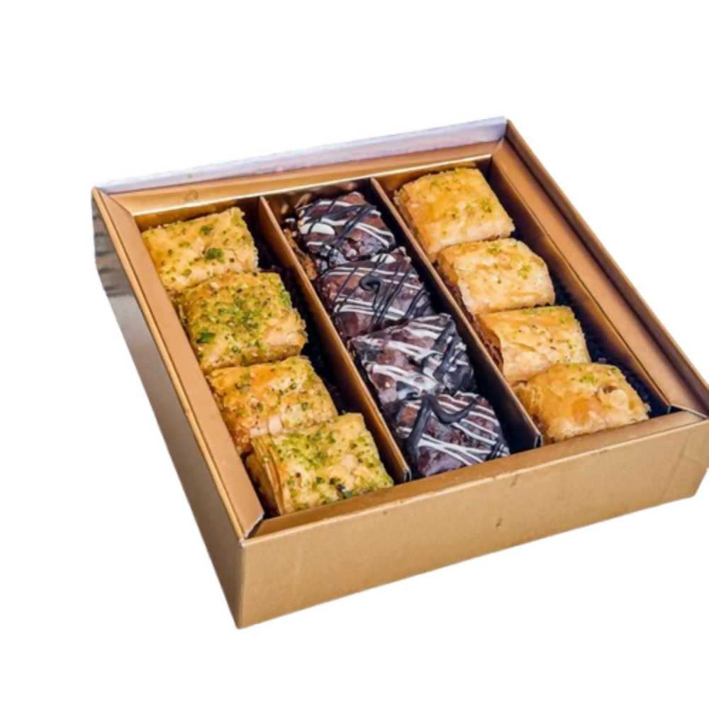 Gwalia Sweets Assorted Square Baklawa Box | Grocsy