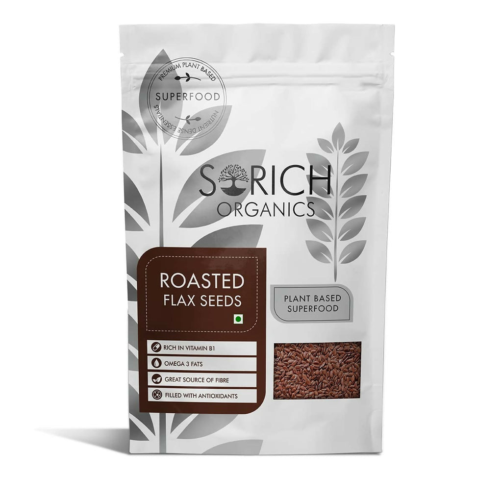 Sorich Organics Roasted Flax Seeds | Grocsy