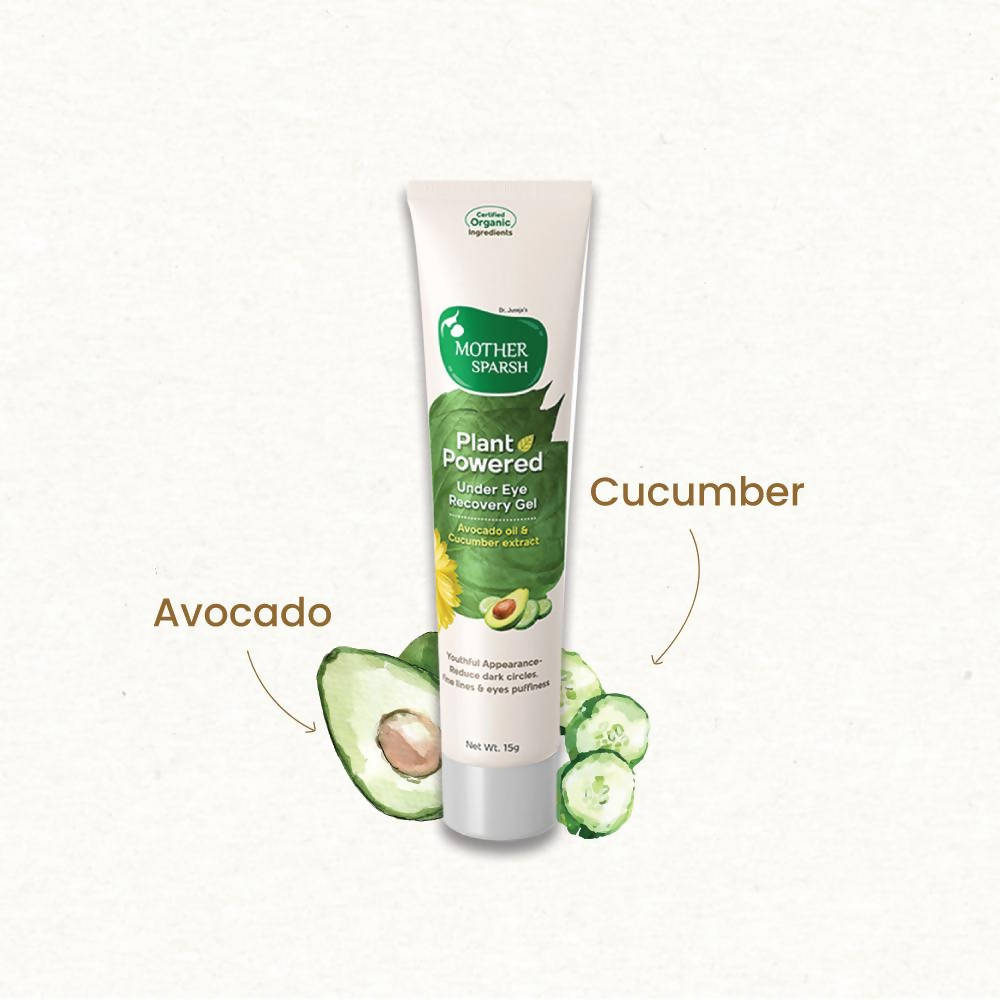 Mother Sparsh Plant Powered Under Eye Recovery Gel | Grocsy