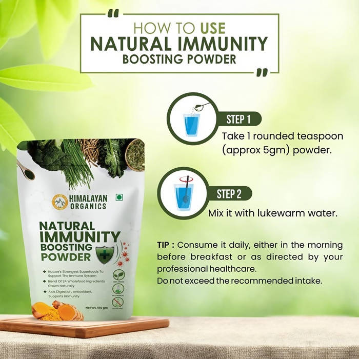 Himalayan Organics Natural Immunity Boosting Powder | Grocsy