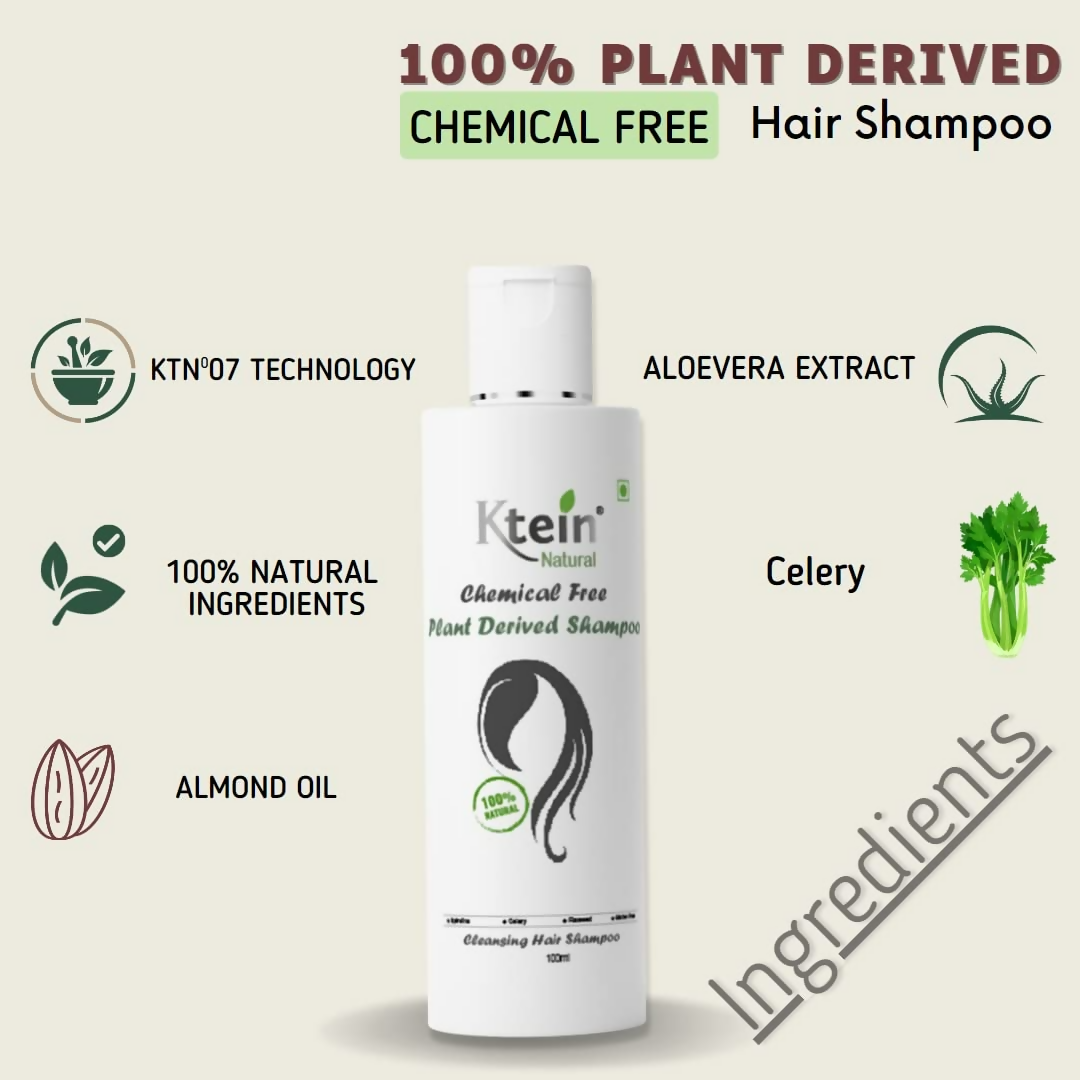 Ktein Natural Chemical Free Plant Derived Shampoo | Grocsy