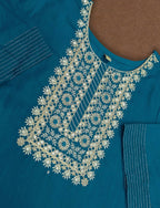 Partywear Designer Firozy Rayon Slub Stitched Suit With Dupatta - Tanisha | Grocsy