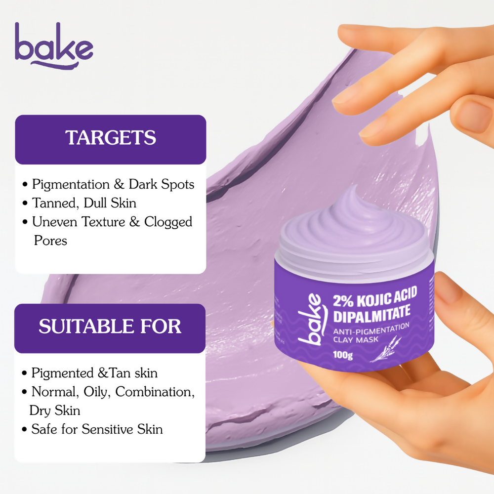 Bake Kojic Acid Anti-Pigmentation Clay Mask | Grocsy