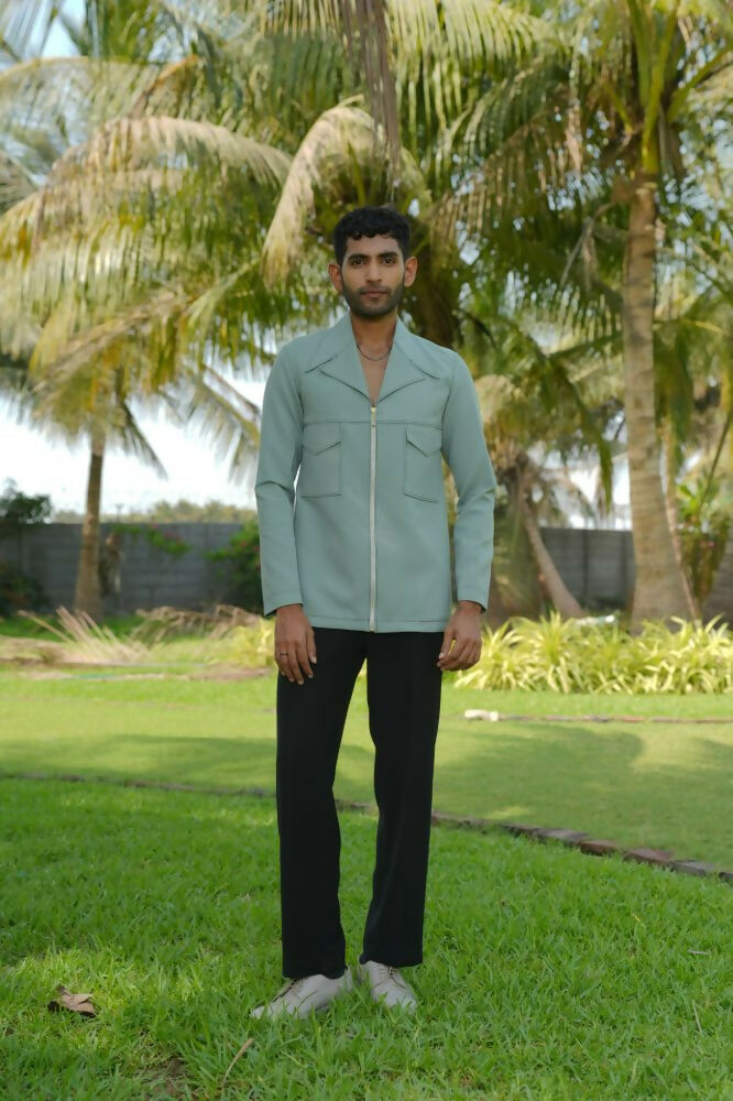 Sandrift Olive Shacket by Hilo Design | Grocsy