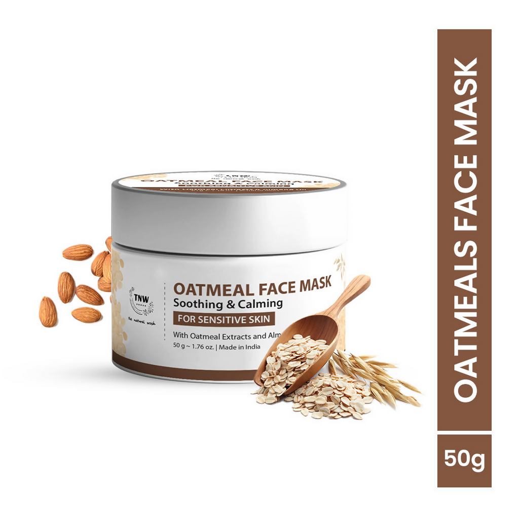 The Natural Wash Oatmeal Soothing & Calming Face Mask | Grocsy