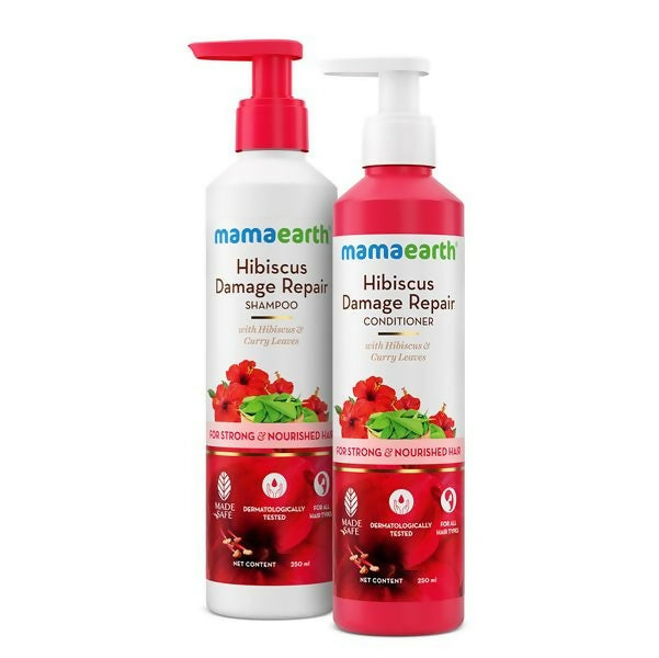 Mamaearth Hibiscus Hair Revival Kit | Grocsy