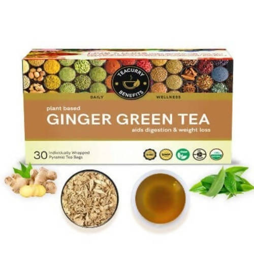 Teacurry Ginger Green Tea | Grocsy