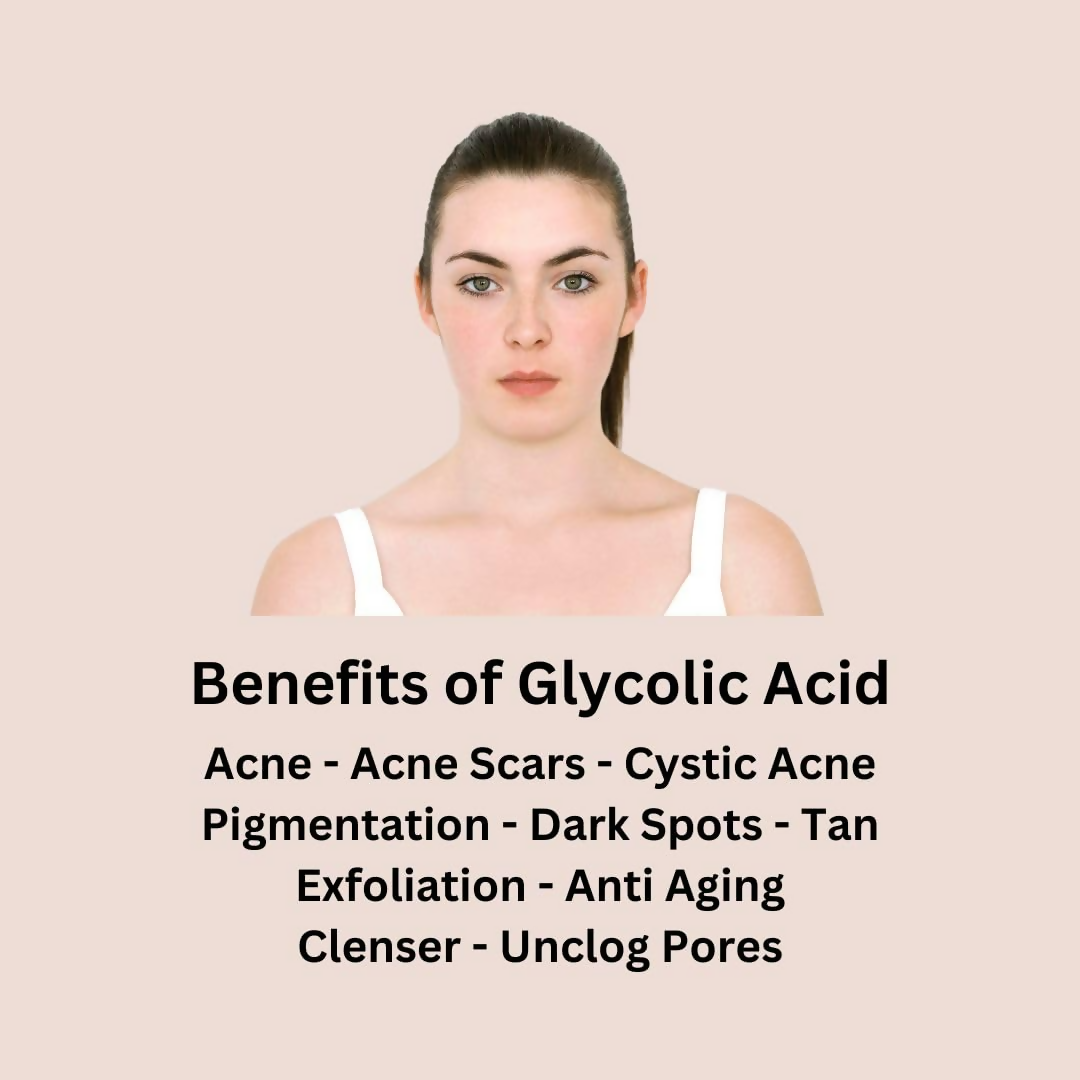 Urbaano Herbal Glycolic Acid 70%, Liquid for Cleansers | Grocsy