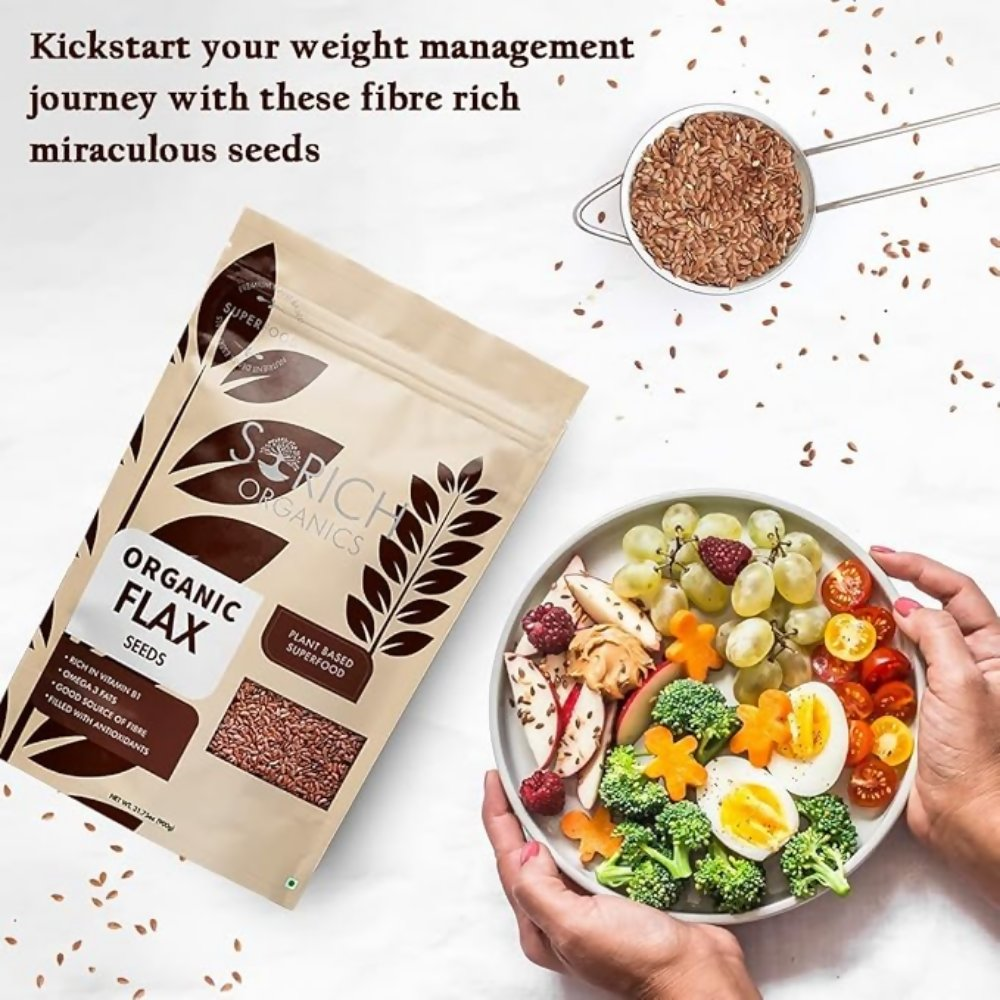Sorich Organics Raw Flax Seeds + Pumpkin Seeds | Grocsy
