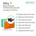 Merlion Naturals Reetha Shikakai Shampoo Bar | Grocsy