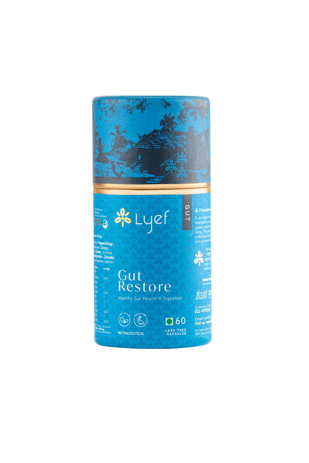 LYEF Gut Restore Capsules | Grocsy