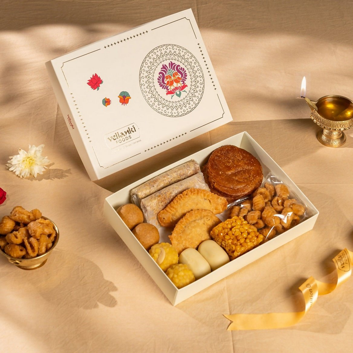 Vellanki Foods Traditional Sweet Box | Grocsy