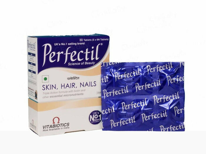Perfectil Skin Hair Nail Supplement Tablets | Grocsy