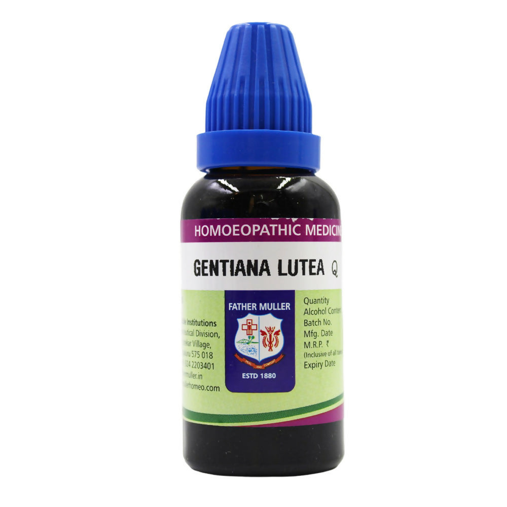 Father Muller Gentiana Lutea Mother Tincture Q | Grocsy