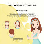 Love Earth Light Weight Dry Body Oil | Grocsy