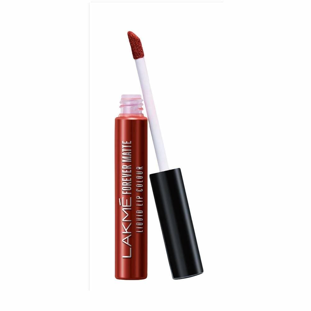 Lakme Forever Matte Liquid Lip Colour - Red Cherry | Grocsy