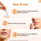 Mamaearth Vitamin C Moisture Therapy Lip Balm SPF 50 with Vitamin C & Honey For Lip Lightening | Grocsy