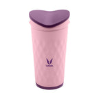 Vaya Drynk Kid'S Stainless Steel Tumbler With Spill-Proof Pediasafe Lid - 350ml (Pink) | Grocsy