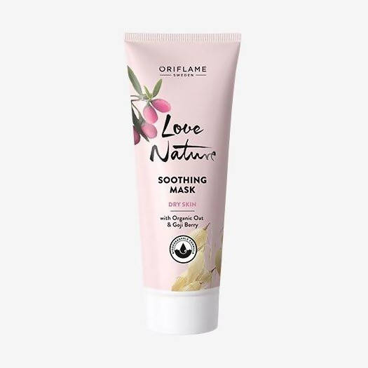 Oriflame Love Nature Soothing Mask with Organic Oat & Goji Berry | Grocsy