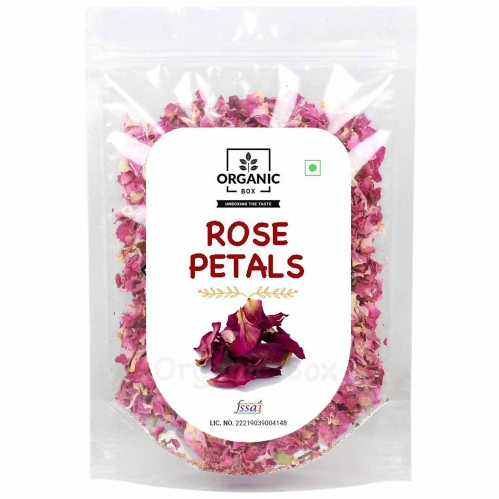 Organic Box Sun Dried Rose Petals | Grocsy