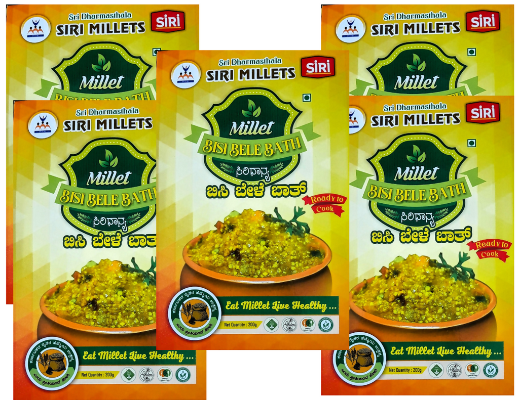 Siri Millets Browntop Bisi Bele Bath | Grocsy